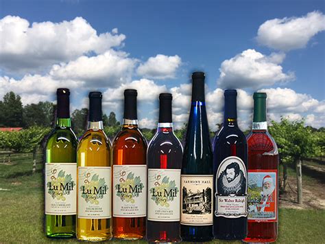 Lu mil - Gift Shop & Tasting Bar. Open Daily. No reservations needed for tastings. Monday-Saturday 10am-6pm. Sunday 1pm-6pm . 910-866-5819. lumilvineyard@intrstar.net . GPS Directions: 438 Suggs-Taylor Rd., Elizabethtown, NC 28337.